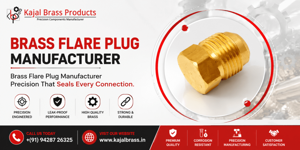 Brass Flare Plug Manufacturer
