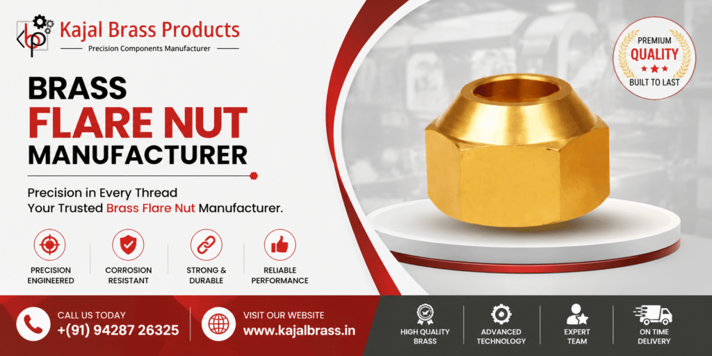 Brass Flare Nut Manufacturer