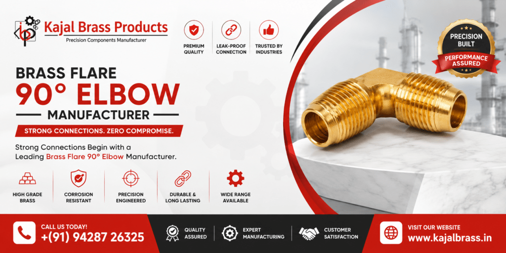 Brass Flare 90° Elbow Manufacturer