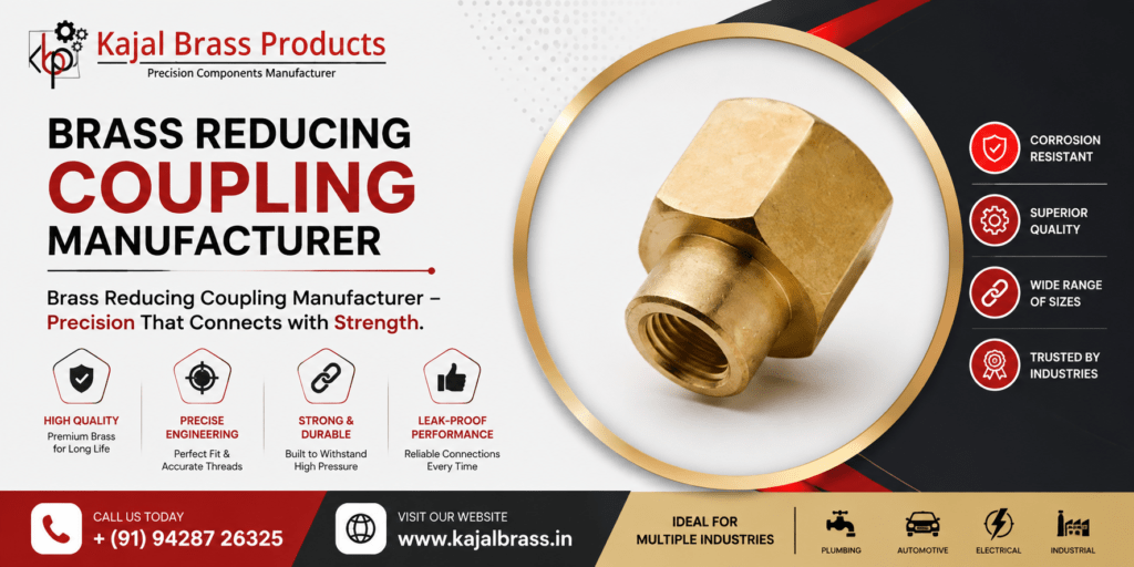 Brass Reducing Coupling Manufacturer