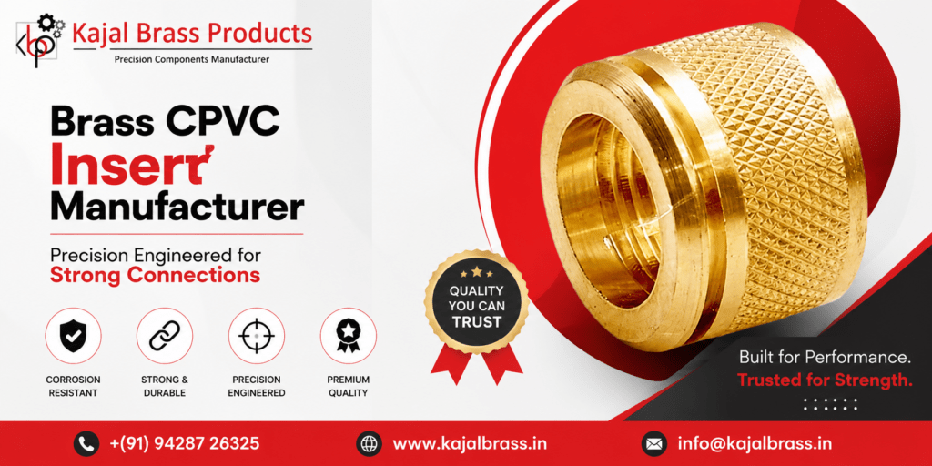 Brass CPVC Insert Manufacturer